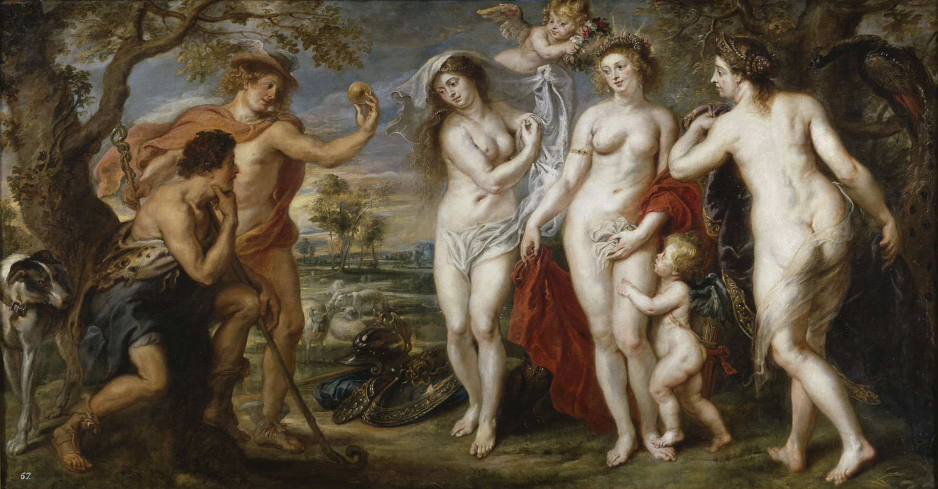 El juicio de Paris (Rubens) Fuente: Wikipedia
